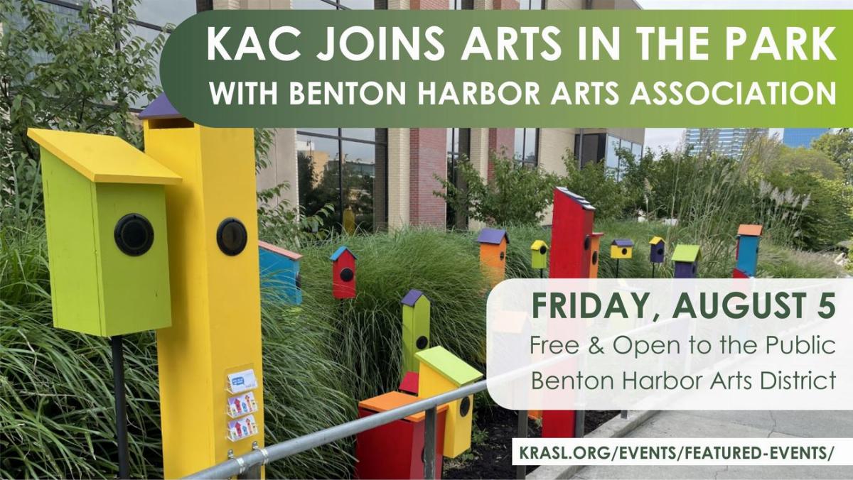 KAC Joins Arts in the Park with Benton Harbor Arts Assn.